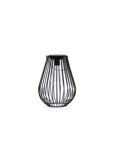 Buy Blimz Solar LED Lantern Black 19x19x25cm in UAE