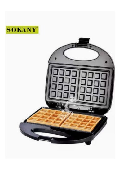 Buy Waffle Maker 750 W SK-113 Black in Egypt