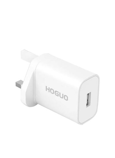 Buy Power Charger 22.5W USB Port QC 3.0 Output White in Saudi Arabia