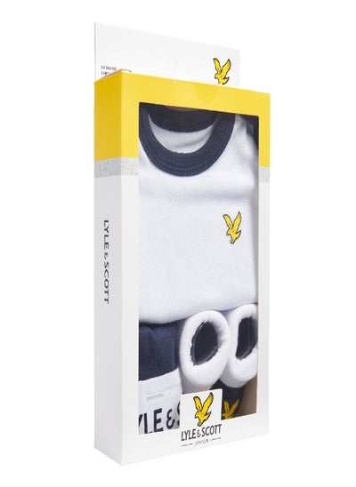 Buy Lyle and Scott Boys Baby and Toddler Gifting 3 Piece Boxed Set in UAE