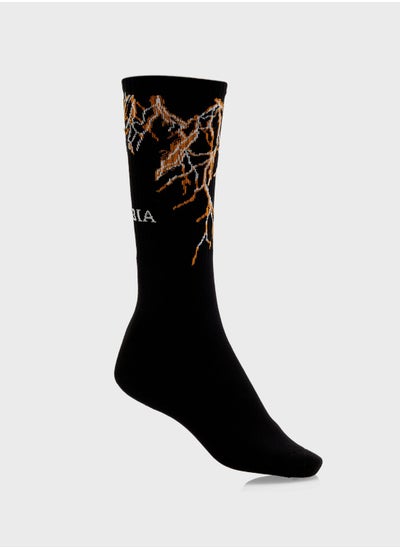 Buy Starry Lightning Crew Socks in UAE