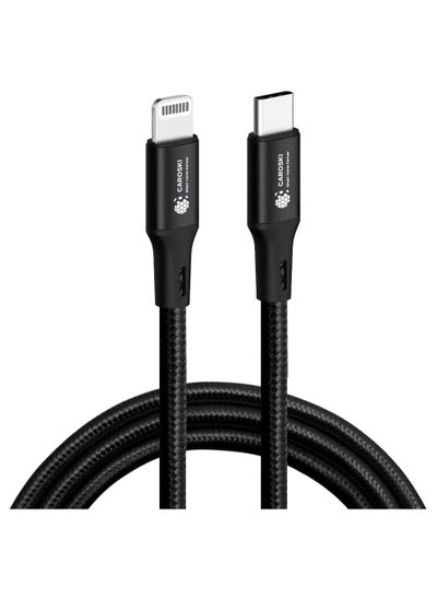 اشتري كاروسكي iPhone شاحن كابل 1.2M USB C إلى البرق كابل شحن سريع الطاقة تسليم الطاقة PD 20W iPhone كابل ل iPhone في الامارات