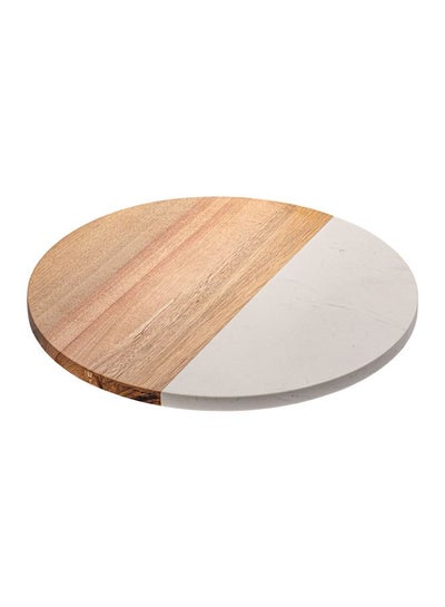 اشتري Multipurpose stand wood/marble في السعودية