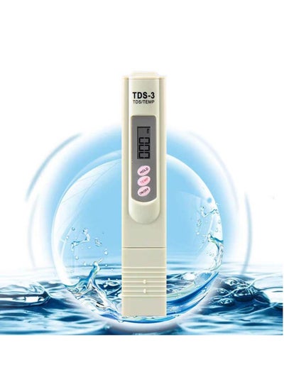 Buy TDS Digital Water Meter, Quality Tester Filter Pen, Precision Quality Testing Purity of Drinking Water, Pools and Aquariums in Saudi Arabia