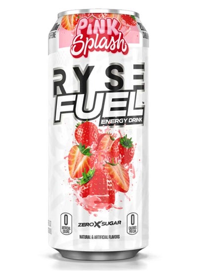 Buy Fuel Energy Drink, Pink Splash, 1 Can in UAE