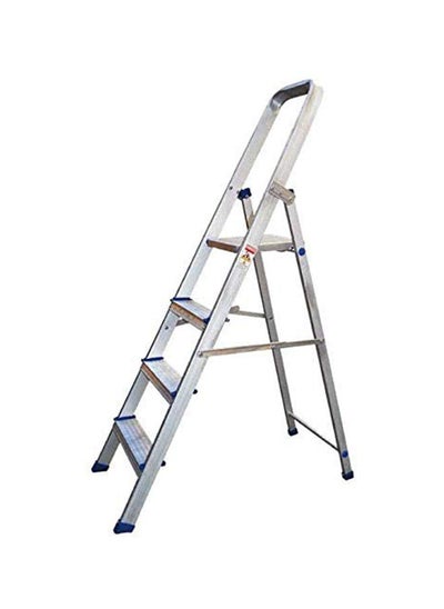 اشتري EMC Foldable Aluminum Ladder with Platform 4 Steps في الامارات