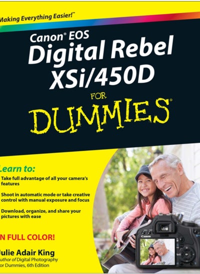 اشتري Canon EOS Digital Rebel XSi/450D For Dummies في الامارات