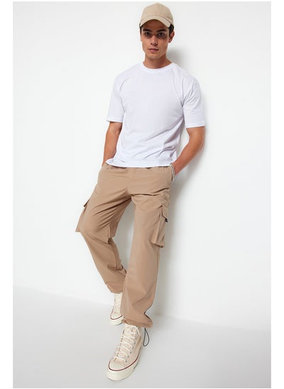 Buy Mink Jogger Technical Fabric Trousers TMNSS23PL00028 in Egypt