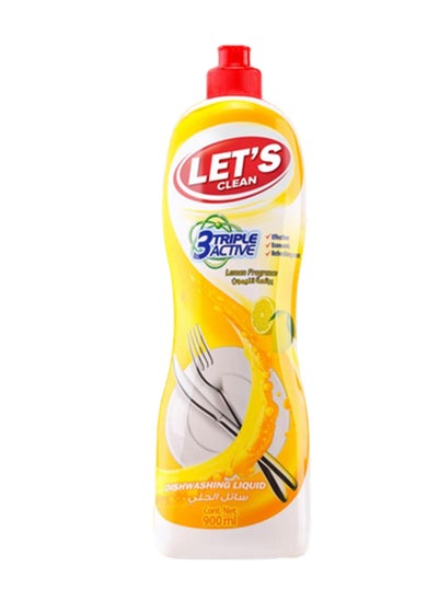 Buy Diswashing Liquid 900ml Lemon in UAE