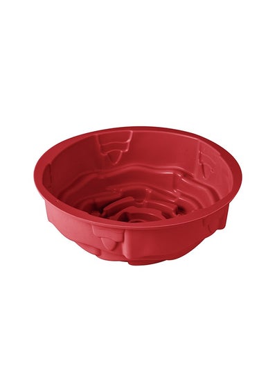 اشتري Bake A Wish Silicone Cake Mould Red 24cm في الامارات