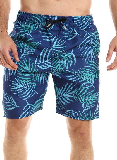 اشتري Caesar men Printed Swim Short, Water Proof 100% Polyester Fabric,multicolour,M في مصر