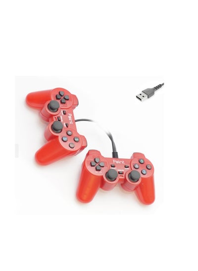 Buy GAMEPAD DOUBLE Vibration POINT COLOR PT708 in Egypt