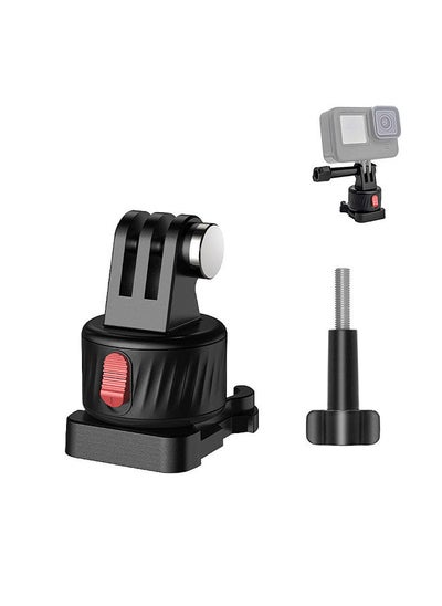 اشتري Magnetic Suction Adapter Tripod Adapter Quick Release Base Mount Action Camera Accessories Screws Free with Quick Plug Magnetic Base Compatible with GoPro11/10/9/8/7 Insta 360 AKASO DJI Action Camera في السعودية