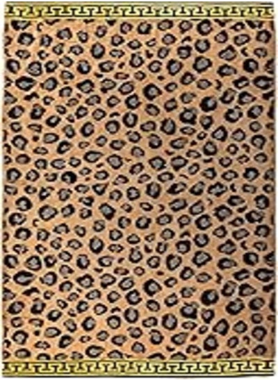 اشتري Signoola Beach Towel 90 x 170 cm, Gold Chita 100% cotton. في مصر