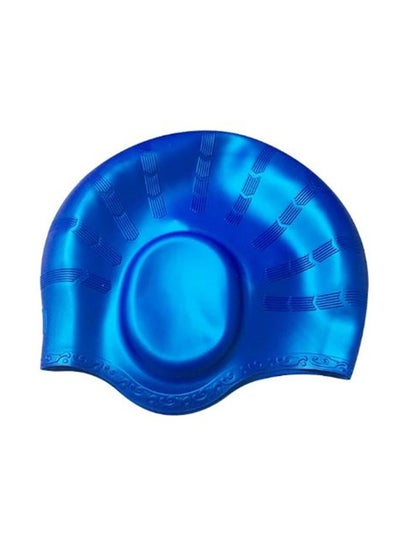 Buy Olympian Swim Caps for Women with Long Hair, One Size Fits All, Soft Silicone, in Saudi Arabia