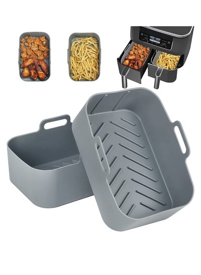 2-Pack Collapsible Silicone Liners For Ninja Foodi DZ201 & Other