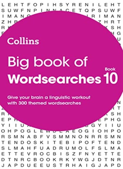 اشتري Big Book Of Wordsearches 10: 300 Themed Wordsearches (Collins Wordsearches) في الامارات