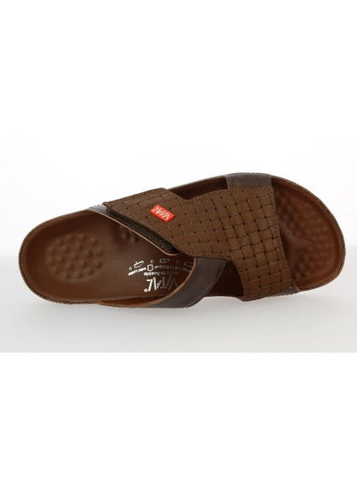 Buy Vital Mens Sandals Vital Nappa Maxi Antik 09122B2644592 Moro in UAE