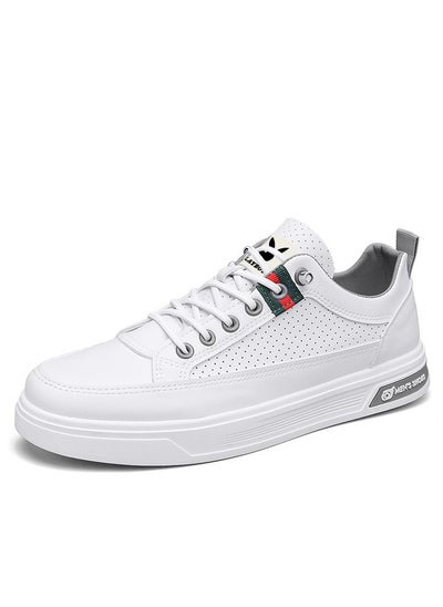 اشتري New Soft Sole Breathable, Durable, Anti slip Sports Little White Shoes في الامارات