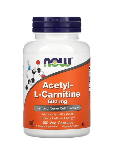 Acetyl-L Carnitine 500 mg Dietary Supplement - 100 Capsules price in Saudi Arabia | Noon Saudi Arabia