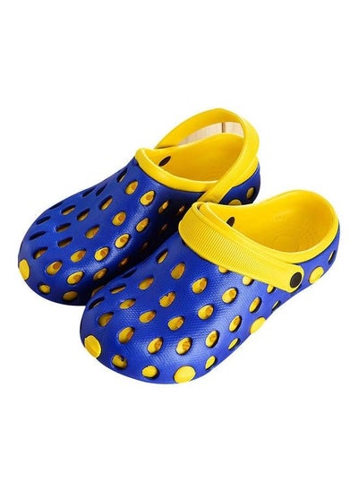 Buy Casual Sandals Sapphire Blue/Yellow in UAE