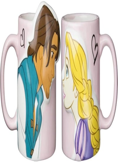 Buy Porcelain Cup Set of 2 3D Cartoon Shapes - 440ml (Shape 4) in Egypt