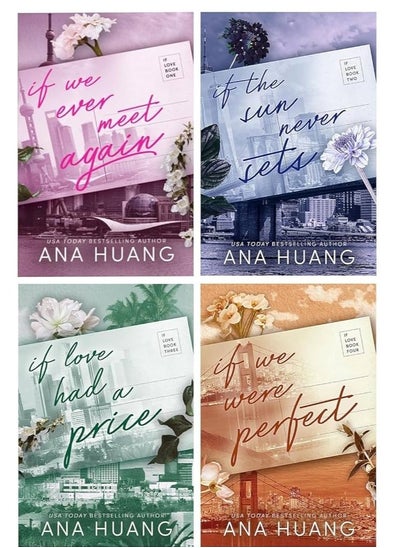 Buy By Ana Huang (If Love) 4 Books Collection set: If We Ever Meet Again, If the Sun Never Sets, If Love Had A Price & If We Were Perfect in Egypt