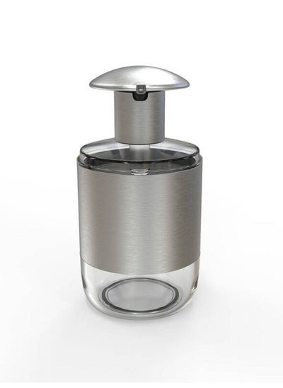 Buy Hygenic Refillable Soap Dispenser Rust Proof Stainless Material 600 ml Lotion Dispensers for Kitchen, Bathroom, Transparent in Egypt