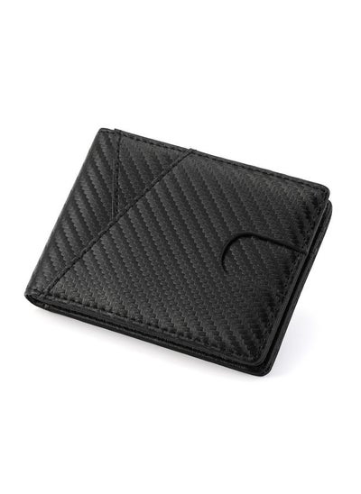 اشتري American Gold Clip Men's Wallet Carbon Fiber Wallet Business Men's Wallet Wallet في السعودية