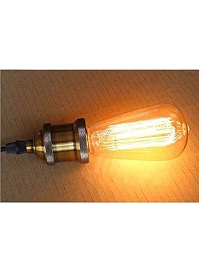 Buy Bulb E27 Retro Lamp St64 Vintage Incandescent Bulb 220v Holiday Lights 40w Filament Lamp Home Decor   2724734708305 in Egypt