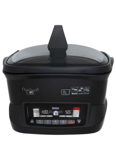 Buy 18-function cooking appliance, black, 8 liters, 1800 watts in Saudi Arabia