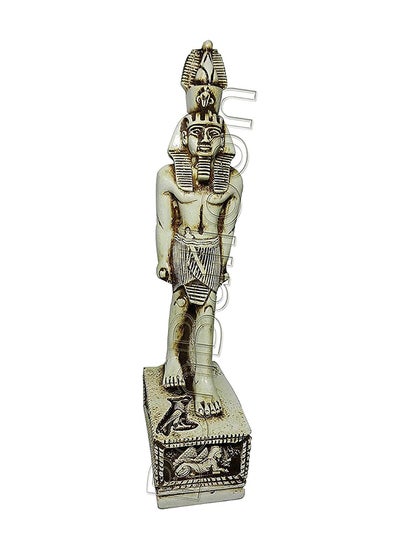 Buy Egyptian Egypt Handmade Resin Ancient Statue King Tut 9.7 Pharaoh Figure Figurine Goddess Decor Decoration Hieroglyphics Collectible Figurine Statue Ancient Hand Made Sculpture in Egypt