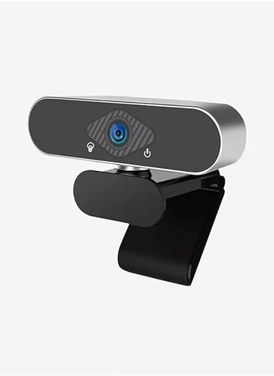 Buy USB Web Camera 200W Pixels 1080P HD Auto Focus 150 Degree Super Wide Angle Built-in Noise Cancelling Microphone in UAE