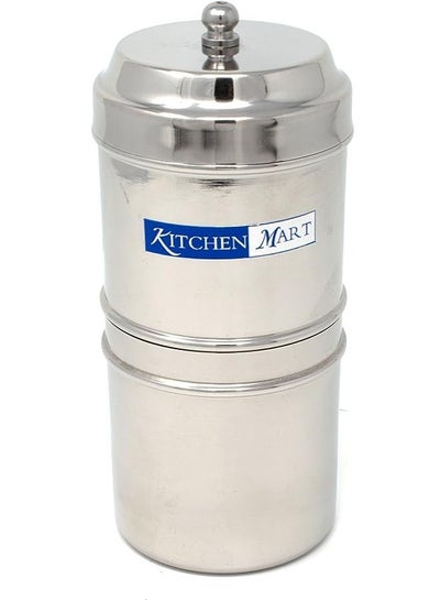 Buy Mart Stainless Steel South Indian Filter Coffee Drip Maker ( 2 Cup) in UAE