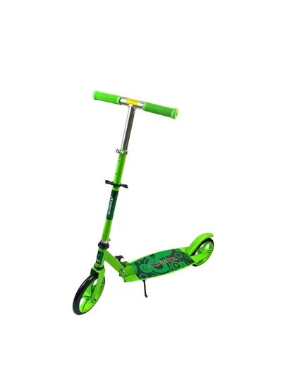 Buy Scooter for Adult Youth Kids - Foldable Adjustable Portable Ultra-Lightweight - Green in Egypt