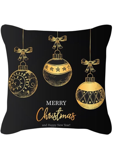 Buy Christmas pillow case pillow cover cushion cover for home decor 45*45cm in UAE