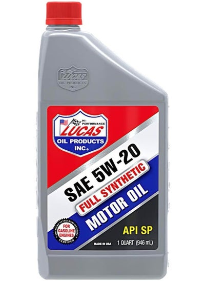 Buy Lucas synthetic engine oil 5w20 single cylinder 946 ml in Saudi Arabia