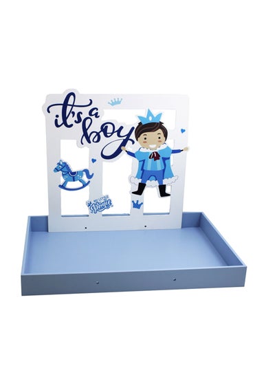 Buy It's a Boy' Wooden Gift Tray in UAE