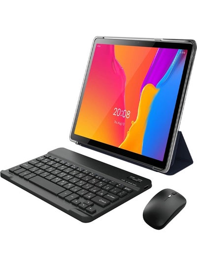 Buy Oteeto TAB 10 PRO - 10.1" Android Tablet, 8GB RAM, 512GB ROM, 5G, Quad-Core, with Keyboard and Mouse in UAE