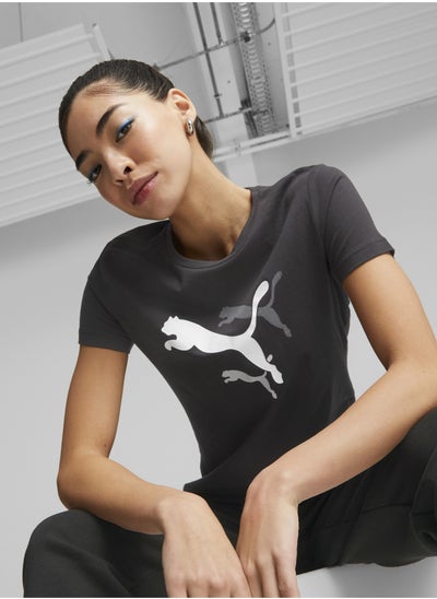 Buy Essentials+ Logo Power Womens T-Shirt in UAE