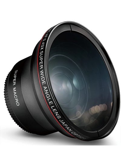 Buy 0.43X Wide-Angle and Macro 2-in-1 Auxiliary Lens 49MM in UAE