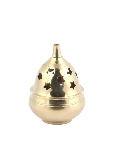 Buy Shubhkart Indian Brass akhand Oil Lamp Diya Deepak Deepam-Akhand Diya in UAE