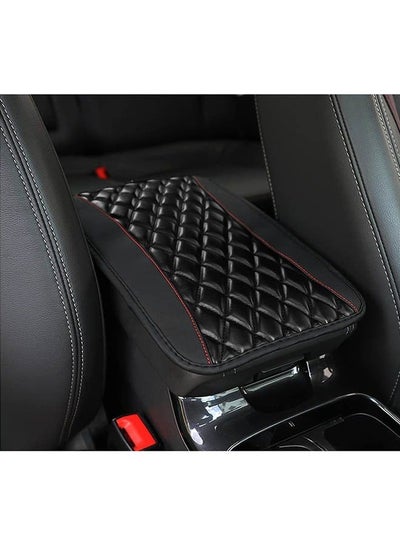 Buy Car Center Console Cushion Pad Auto Center Console Cover Pad Universal Leather Waterproof Armrest Seat Box Cover Protector Cover Comfortable Car Decor Accessories Fit for Most Cars Vehicles SUVs in Saudi Arabia