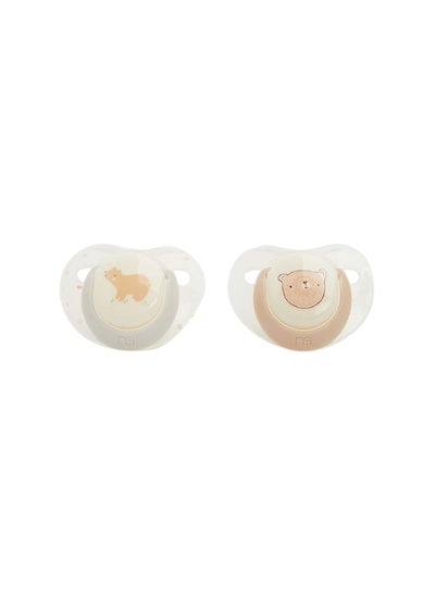 اشتري Pack Of 2 Soother, Silicone في الامارات