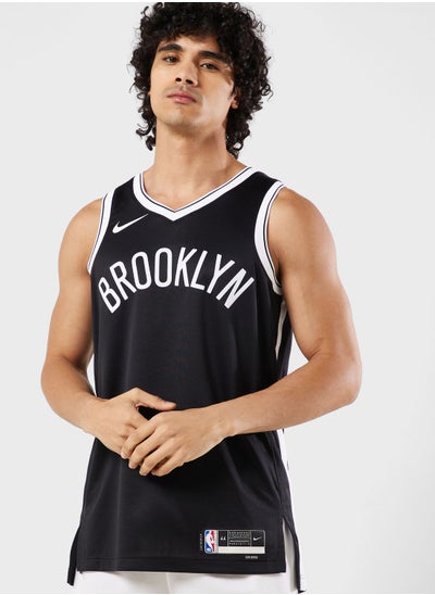 Buy Brooklyn Nets Dri-Fit Swingman Jersey in UAE