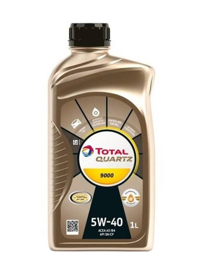 Buy Total Quartz 9000-5W40 Engine Oil One Liter in Saudi Arabia