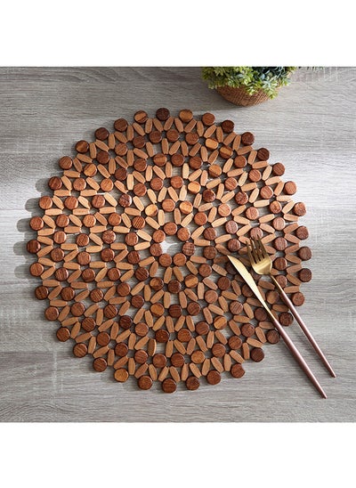 Buy Woodlux Placemat 38x38 cm in UAE