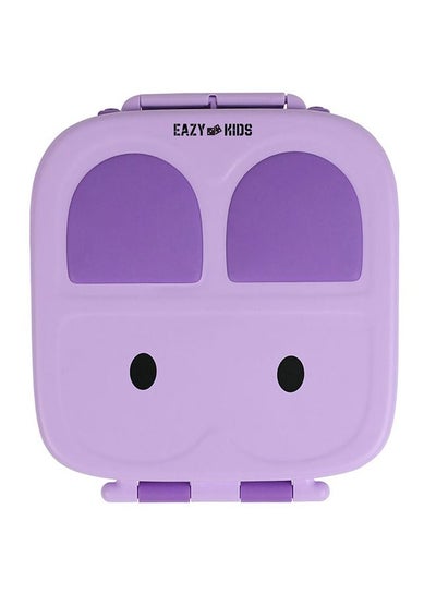 اشتري Bento Lunch Box With Handle - Purple في الامارات