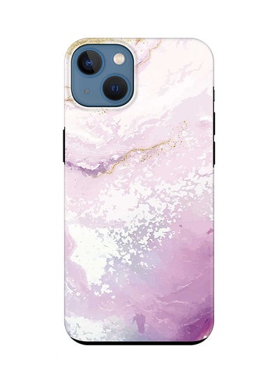 اشتري Tough Pro Series Case for Apple iPhone 14 Plus Case Dual Layer hybrid PC & TPU Customized Mobile Cover Shield with inner TPU protection Matte Finish - Marble Print Marine في الامارات