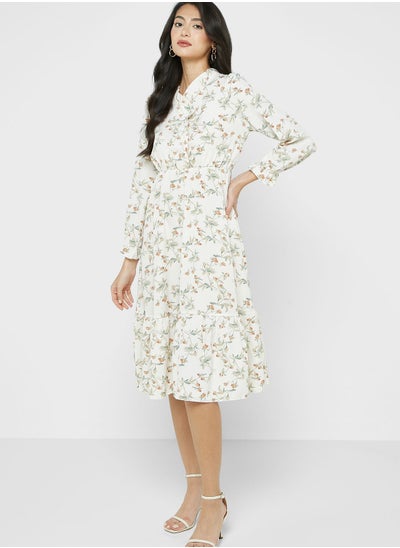 Buy Floral Print Dress in UAE